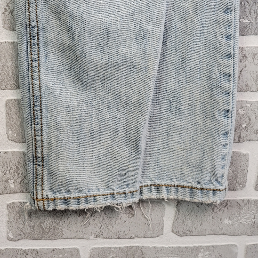 Aeropostale Benton Original Bootcut Wide Leg Thrashed Denim Jeans Men's Size 32 - Picture 12 of 16